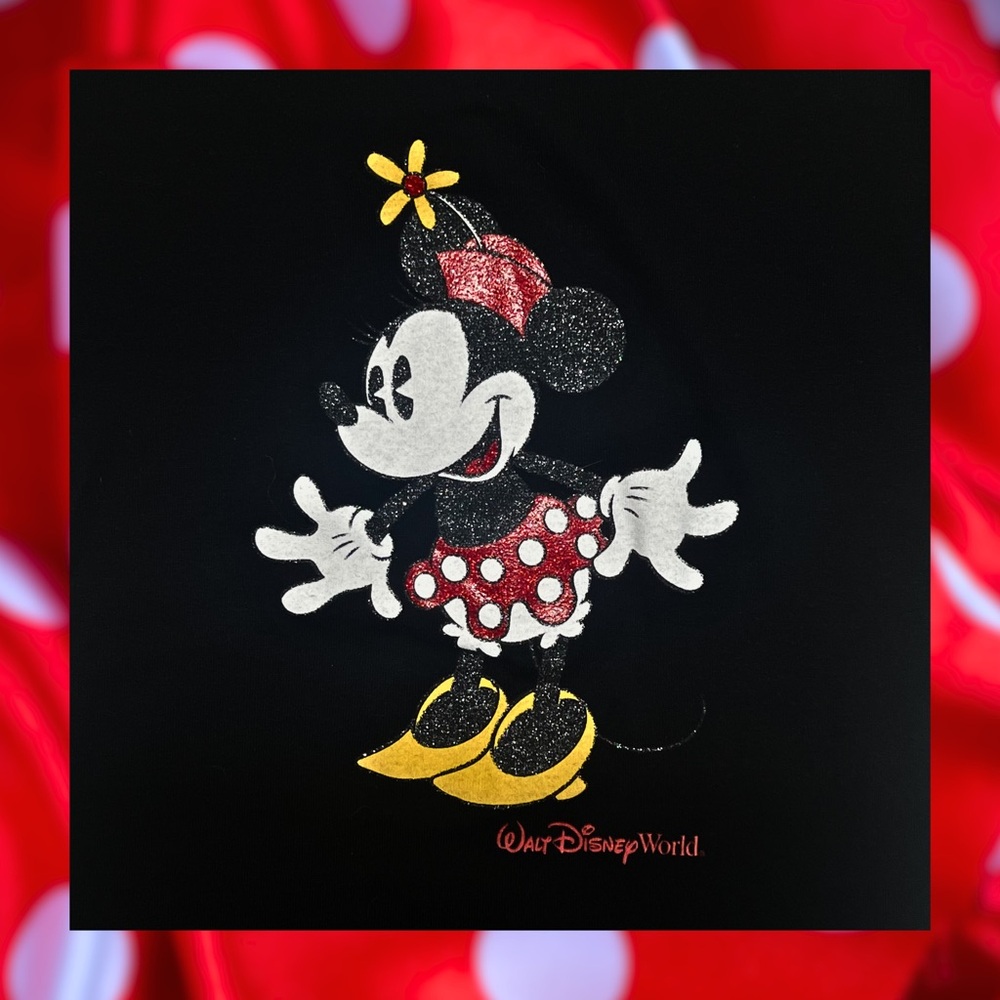 ❌SOLD❌ Vintage Disney Shirt ⚡️Minnie Mouse Shirt⚡️Size XS⚡️Made in USA⚡️ - Picture 2 of 4